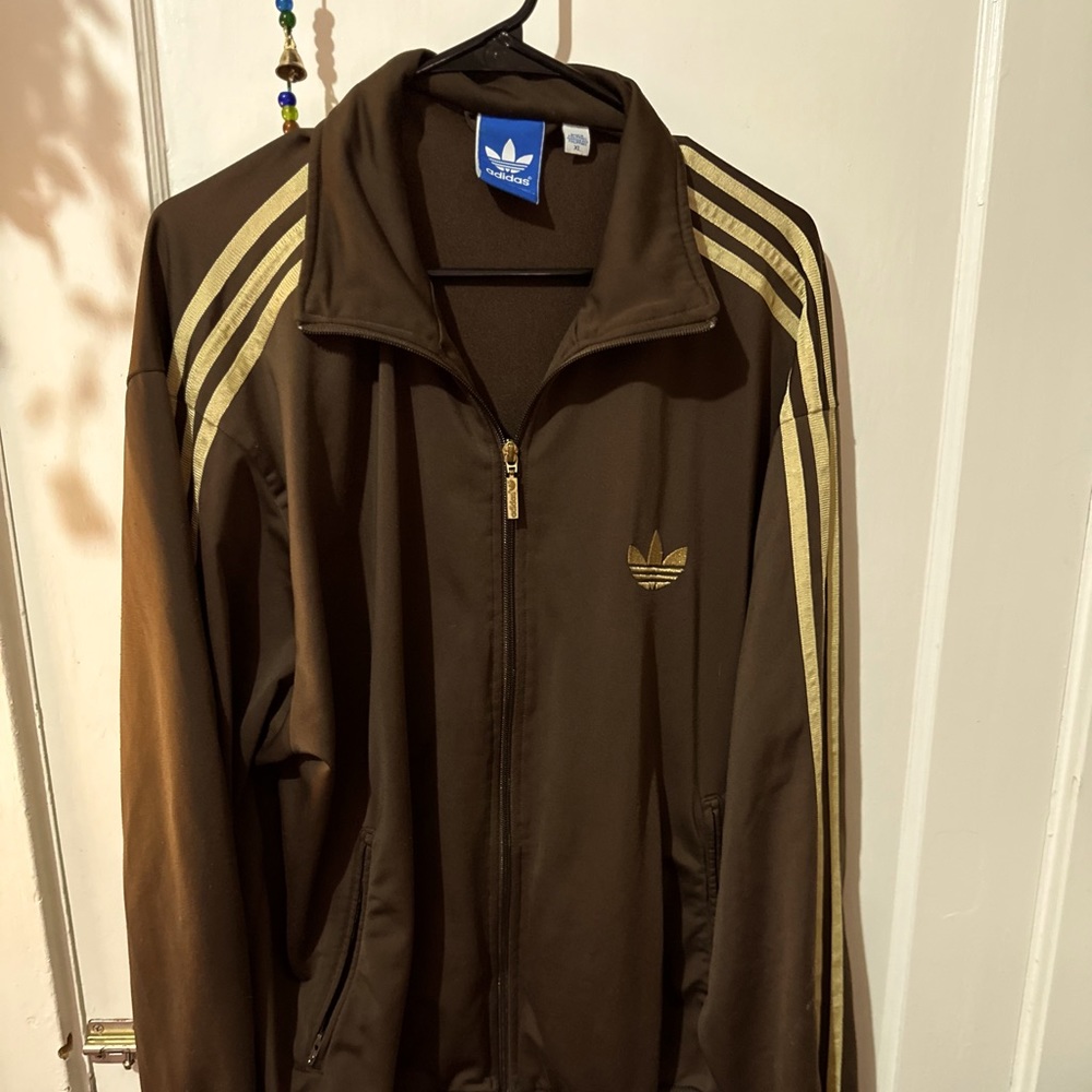 Vintage Adidas zip-up- Men’s XL